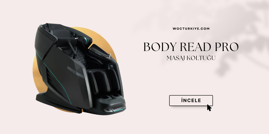 Body Read Pro - Masaj Koltuğu - Siyah