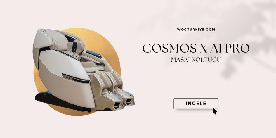 Cosmos X Ai Pro - Masaj Koltuğu - Bej