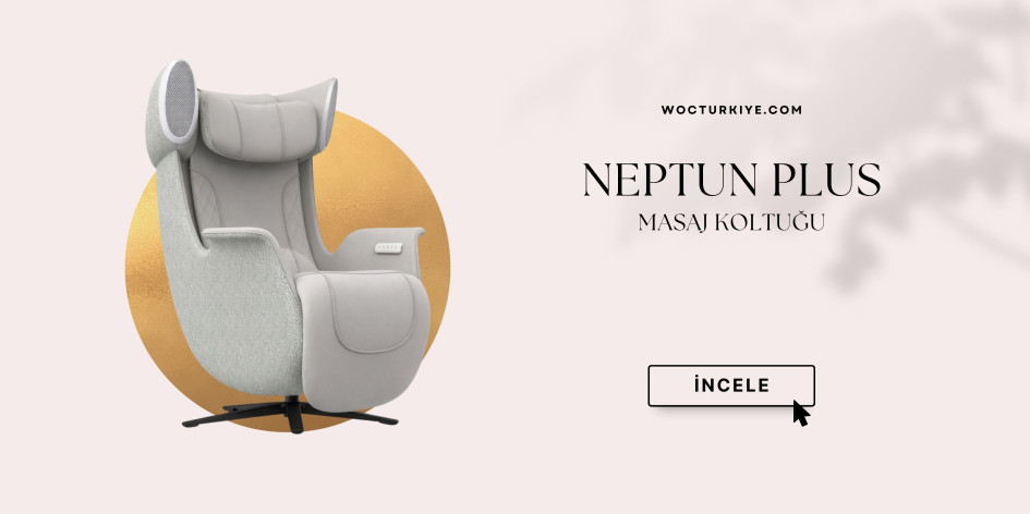 Neptun Plus - Masaj Koltuğu - Gri