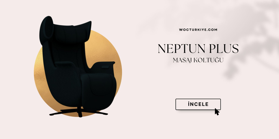 Neptun Plus - Masaj Koltuğu - Siyah