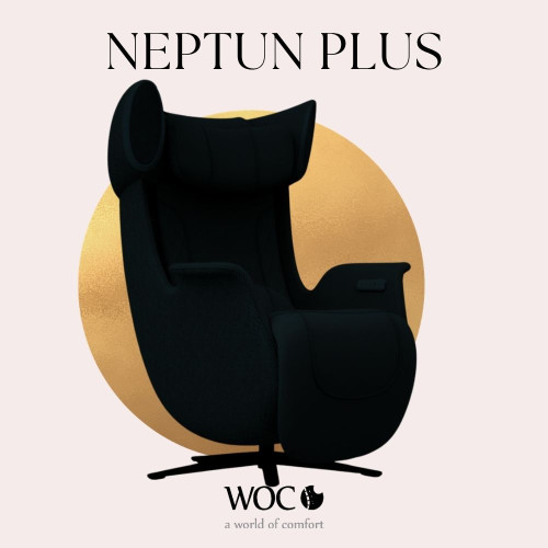 WOC Neptün Plus Masaj Koltuğu - Siyah