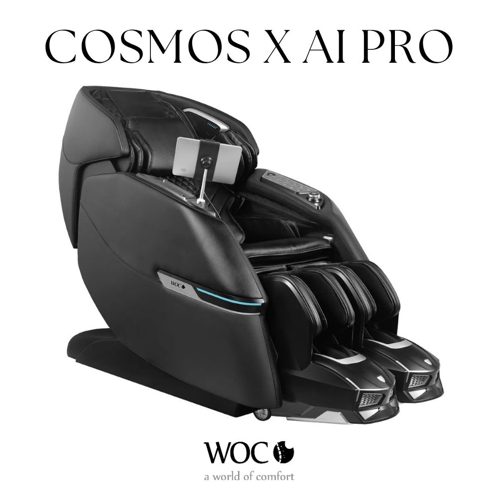 WOC Cosmos X Ai Pro Masaj Koltuğu Siyah