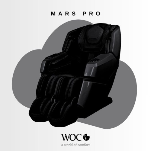 WOC Mars Pro Rovo Tech Masaj Koltuğu Siyah | XD Masaj ve Mindfulness